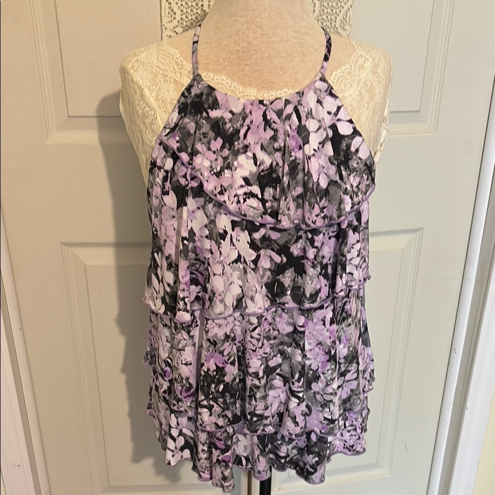 Floral Halter Neck Women's Top from White House Black Market